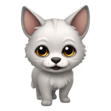 un mapache bonito que represente a mi novia sticker