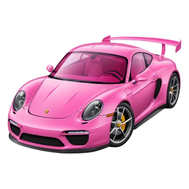 Porsche rosa sticker