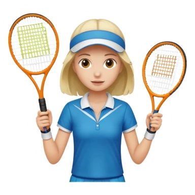 tennis girl outfit sticker