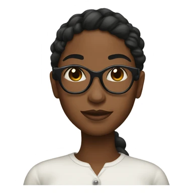 In love with black woman sticker