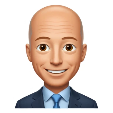 jEFF bezos sticker