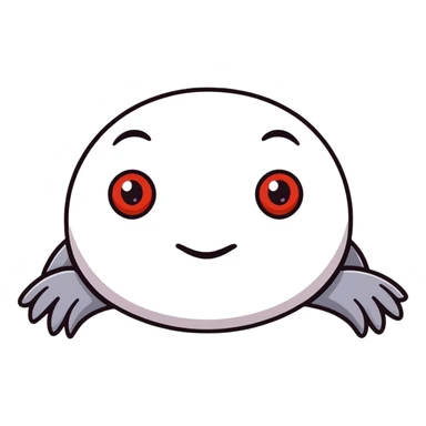A goofy face with heavy droopy eyelids, red eyes, and a lazy smile - stoned high expression sticker