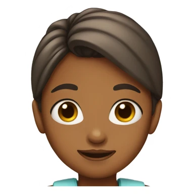 girl with puppy ears sticker