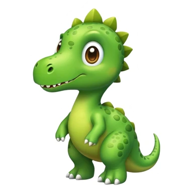 cute dino sticker