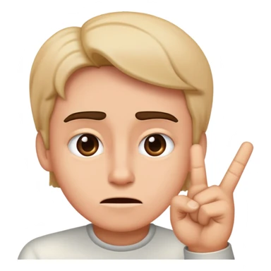 une personne qui fait un doigt d’honneur  sticker