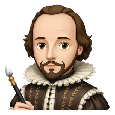 shakespeare sticker