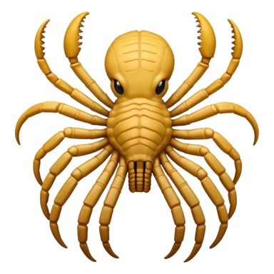 man with Facehugger sticker