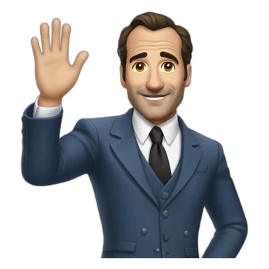 Jean Dujardin sticker