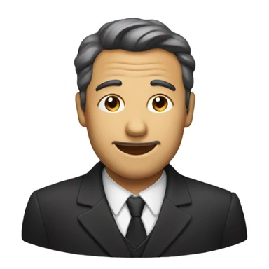 Homme noir qui boit du thé sticker