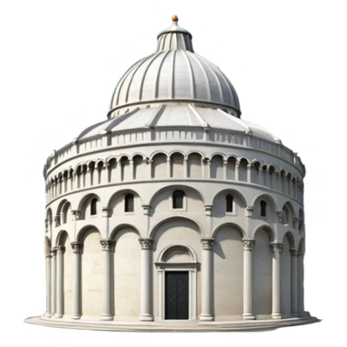 battistero di pisa sticker