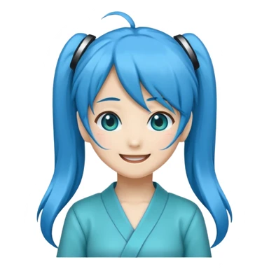 Hatsune Miku emoji sticker