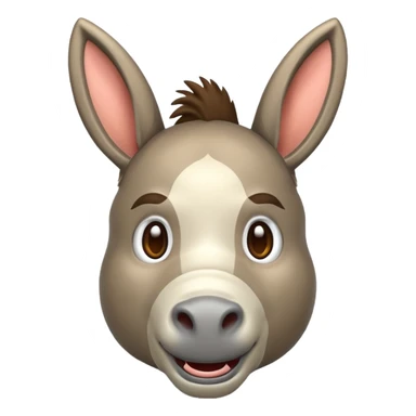 donkey emoji sticker