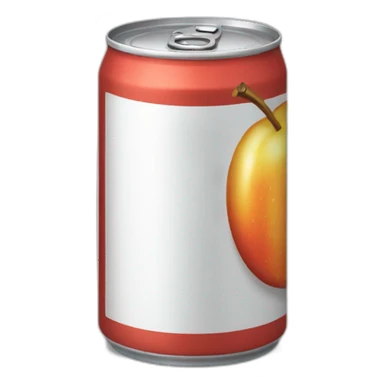 Can of cider sticker