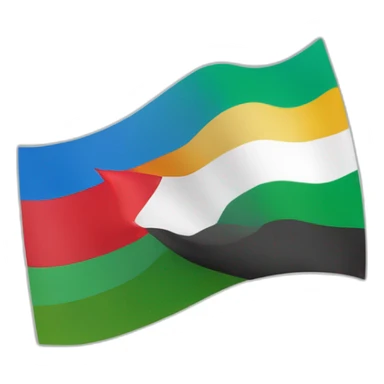 Drapeau Israël avec celui de la Palestine lgbt sticker