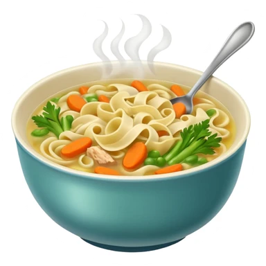 Chicken noodle soup  sticker