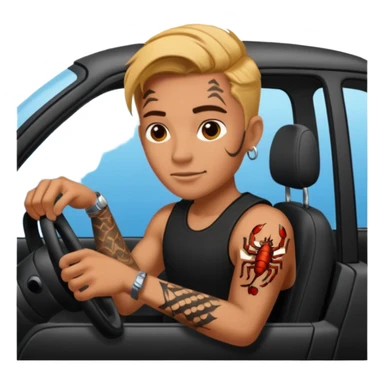 Scorpio n car sticker