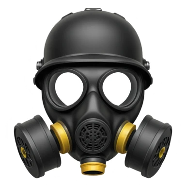  gas mask sticker