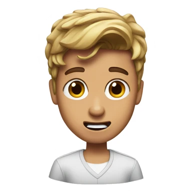 Justin Bieber surprised sticker