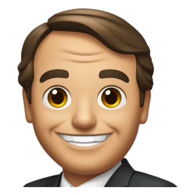 president jair bolsonaro smiling sticker