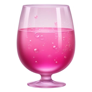 Pink alcohol  sticker