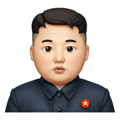 Kim Jong Un sticker