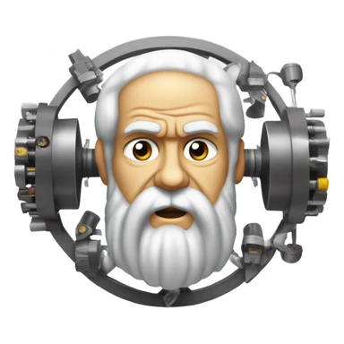 Socrates defusing a bomb sticker
