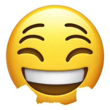 Happy face with a pile of salt  sticker