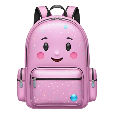 Pack & Go
A cheerful emoji-style travel backpack with small sparkles around it, symbolizing excitement for a new journey. Simple flat style, pastel tones, white background. sticker