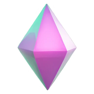 The Sims 4 plumbob light pink sticker