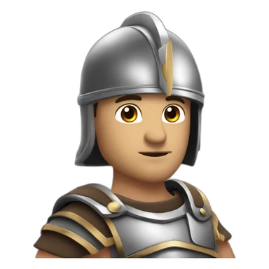 Paul Mescal hot man wearing a gladiator helmet sticker