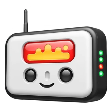 internet wifi modem sticker