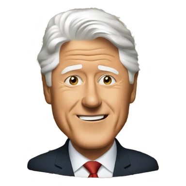 Bill Clinton  sticker