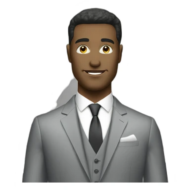 Posh-man-with-gray-suit-and-500-euro-cash sticker