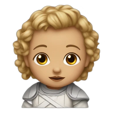 Baby star wars jedy sticker