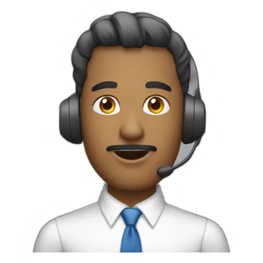 Telemarketing mind blowing sticker