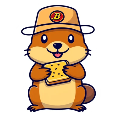 Buc-ee’s sandwich  sticker