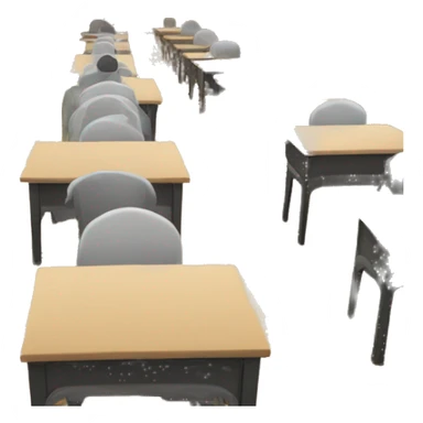 a classroom in a masjid where students sit on the floor. sticker