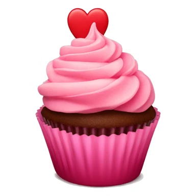 valentine’s day cupcake sticker