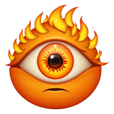 Use this photo in the emoji: https://ca.slack-edge.com/T03RQUNUQ-U03RQUNV2-ff0ad9d95cd5-512. It should be in the style of the eye of sauron from lord of the rings, but it's the "eye of gerry" sticker