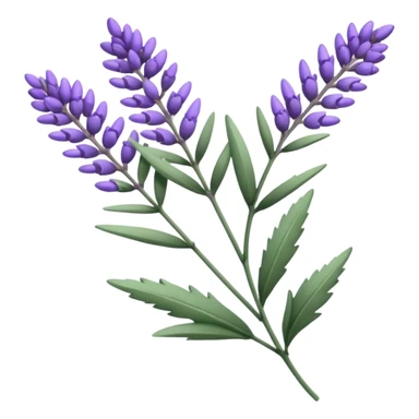 Lavender sticker