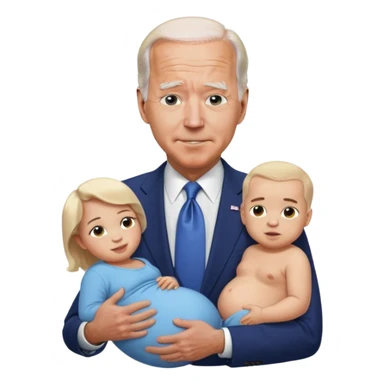 Joe biden pregnant sticker