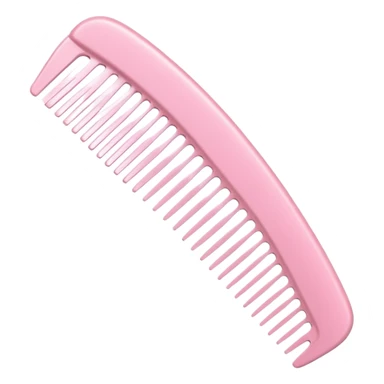 pastel pink styling comb sticker