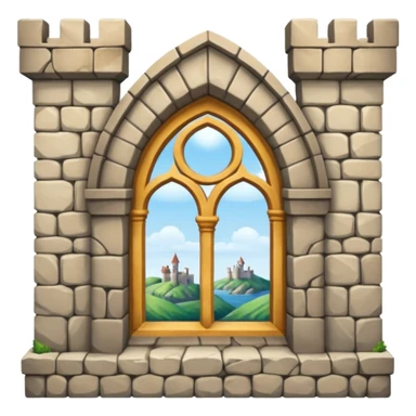 castle window sticker