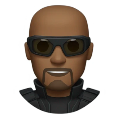 nick fury sticker