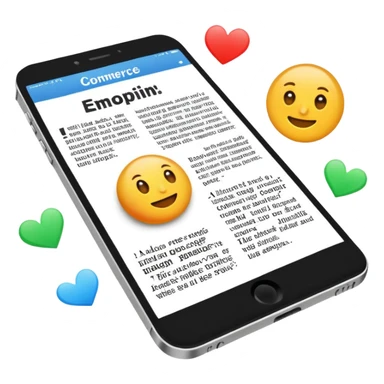 News article of commerce  sticker