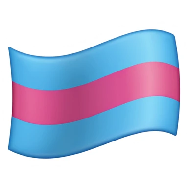 A trans flag with the banned emblem  sticker