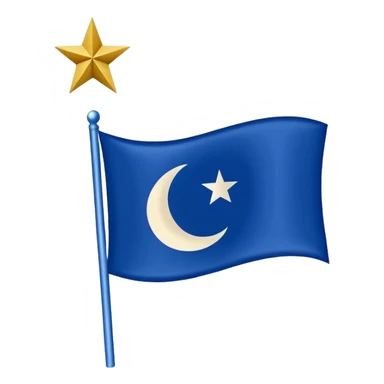 Göktürk bayrağı sticker