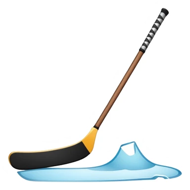 Hockey goalie stick sticker