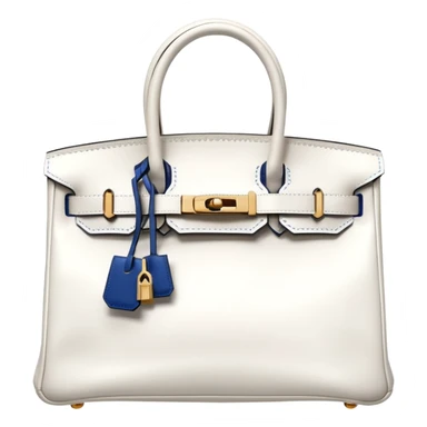 white hermes birkin bag sticker
