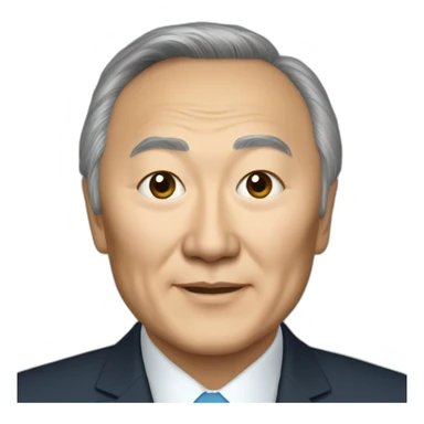 Nursultan Nazarbayev sticker